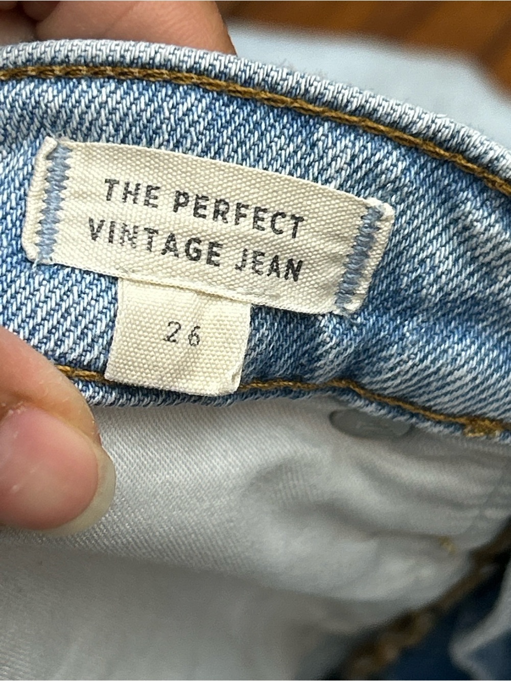 Madewell light Blue‎ the perfect vintage Jean - Picture 7 of 10